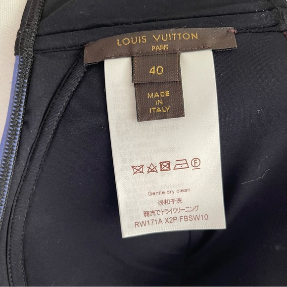 Louis Vuitton Monogram Brown Blue Bandeau Top NEW ASO Khloe Kardashian SZ 40 - Picture 10 of 14